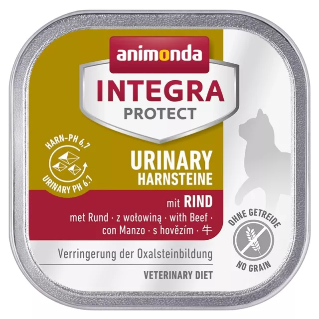 Animonda Integra Protect Adult Urinary Struvitstein Rind 32 x 100g (17,47€/kg)
