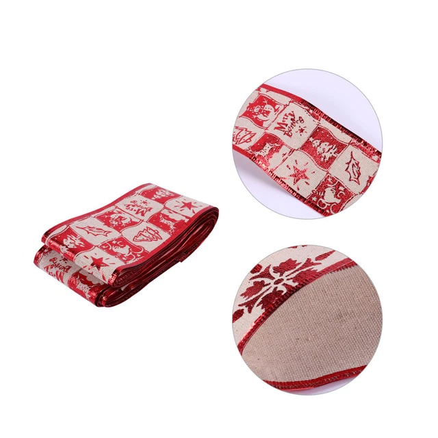 4 rollxmas tree ribbon craft e Weihnachten Handwerk Band Weihnachten Handwerk Ge