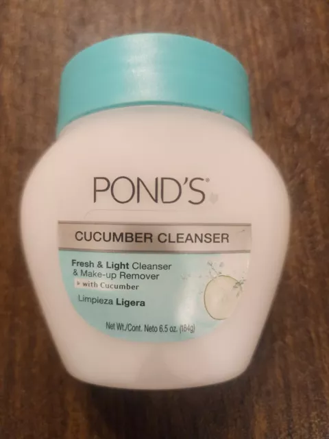 Ponds Cold Cream Cucumber Make Up Remover Cleanser 6.5 oz