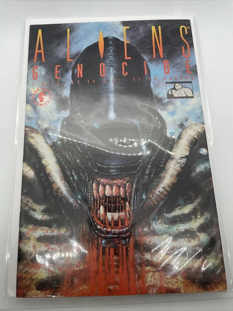 Aliens Genocide 1 Dark Horse Comics Miniseries Bag And Board Fast Shipping!!