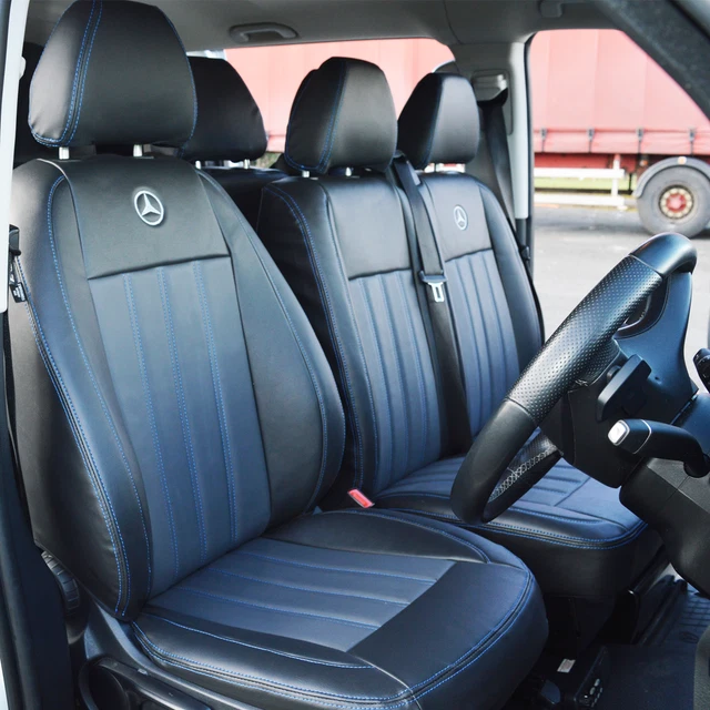MERCEDES VITO W447 9 Seater Waterproof Tailored Van Leather Look Seat Covers 1,114.52 PicClick MERCEDES VITO W447 9 Seater Waterproof Tailored Van Leather Look Seat Covers 1,114.52 PicClick