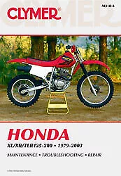 Clymer M318-4 Service Repair Shop Manual HONDA XL/XR125-200