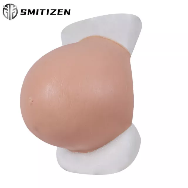 Roanyer Silicone Baby Twins Pregnant Fake Belly Tummy Bump Cosplay Defect