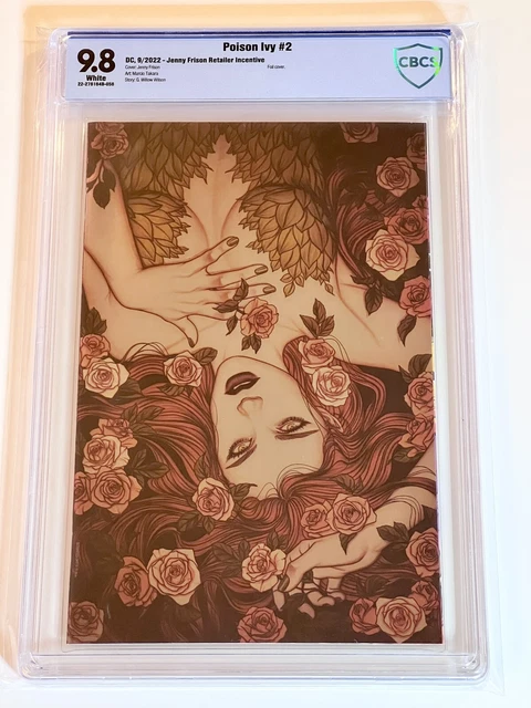 🔥 POISON IVY #2 FRISON FOIL 1:100 RATIO VIRGIN VARIANT CBCS (Not CGC) 9.8  🔥