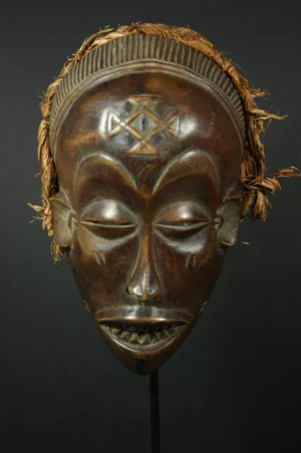 African MANU PWO Mask - CHOKWE Tribe - DR Congo, TRIBAL ART CRAFTS