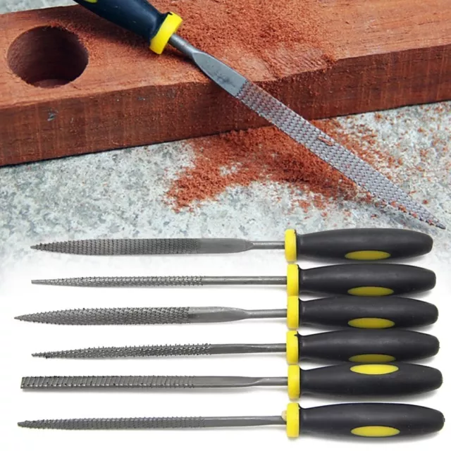 Vielseitiges Werkzeugset für Holzbearbeitung Mini Metall Feilen Raspel Nadelfei