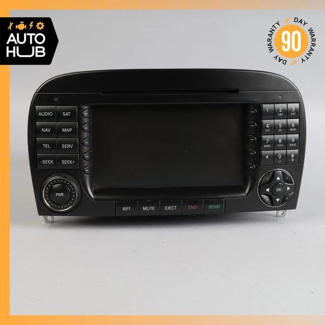 05-08 Mercedes R230 SL500 SL55 AMG Command Head Unit Radio Navigation CD OEM