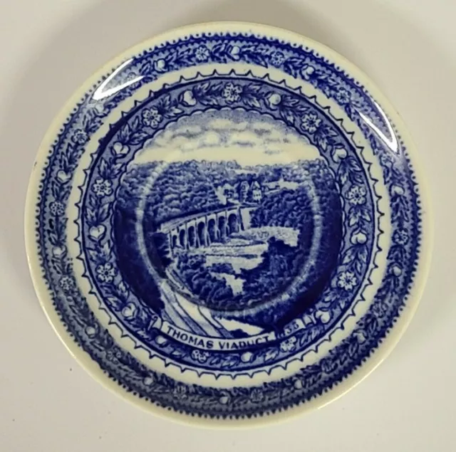 1927 Baltimore & Ohio B&O Centennial Demitasse Saucer Scammell's Lamberton