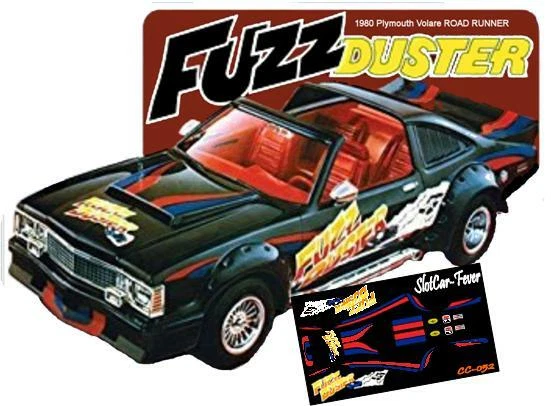 CD-CC-052 "FUZZ DUSTER" 1980 Plymouth Volare Road Runner DECALS  ~SALE~