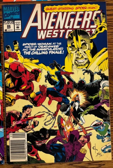 Avengers West Coast #86 Comic | Copper Age