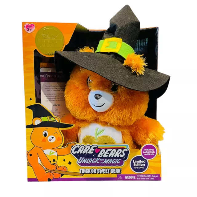 Care Bears Halloween Wizard Trick-or-Sweet Bear Glow-in-the-Dark