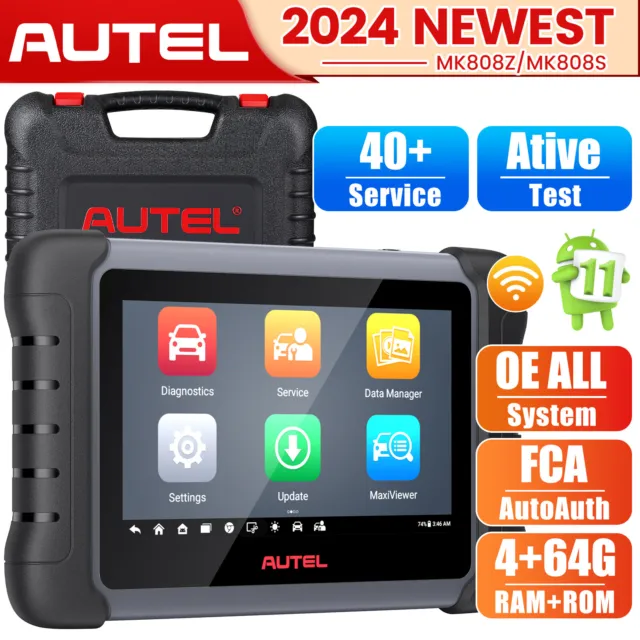 Autel MaxiCOM MK808 All System OBD2 Scanner Car Diagnostic tool Code Reader TPMS