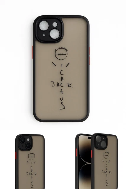 CACTUS JACK TRAVIS Scott inspired iPhone 15 Case  Shockproof Protective  Cover 6.96 - PicClick UK