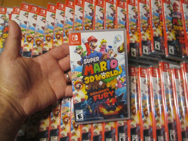 SUPER MARIO 3D World Bowers Fury - Switch - Neuf/scellé en usine - WATA