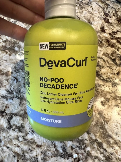 DevaCurl NO-POO DECADENCE 12oz, Zero Lather Cleanser DevaCurl NO-POO DECADENCE 12oz, Zero Lather Cleanser