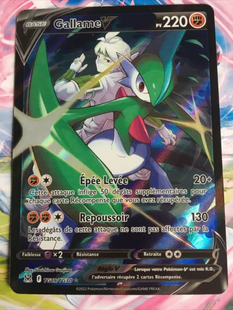 Carte Pokémon Gallame  V TG19/TG30 Origine Perdue Neuve FR