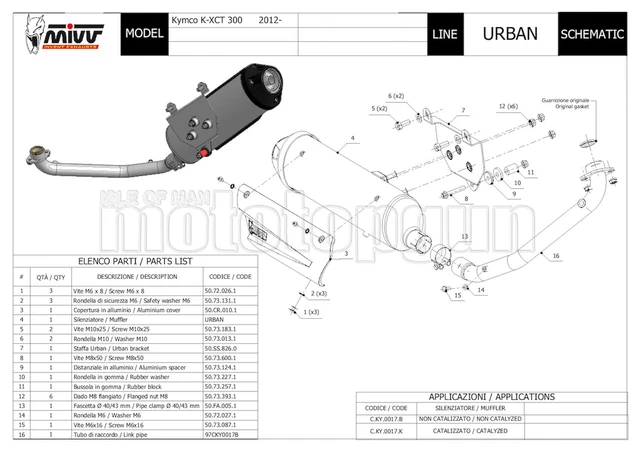 Scarico Mivv GP-Pro Inox Nero Omologato Per Kawasaki Z125 2023-2024 - Con DB Killer - Foto 7