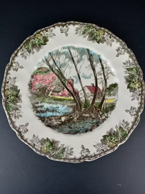 Johnson Bros Ironstone The Friendly Village Dinner Plate The Village Street