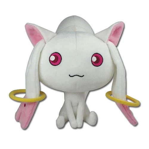 Kyubey • PUELLA MAGI MADOKA MAGICA Sitting • 8 inch Plush • Ships Free