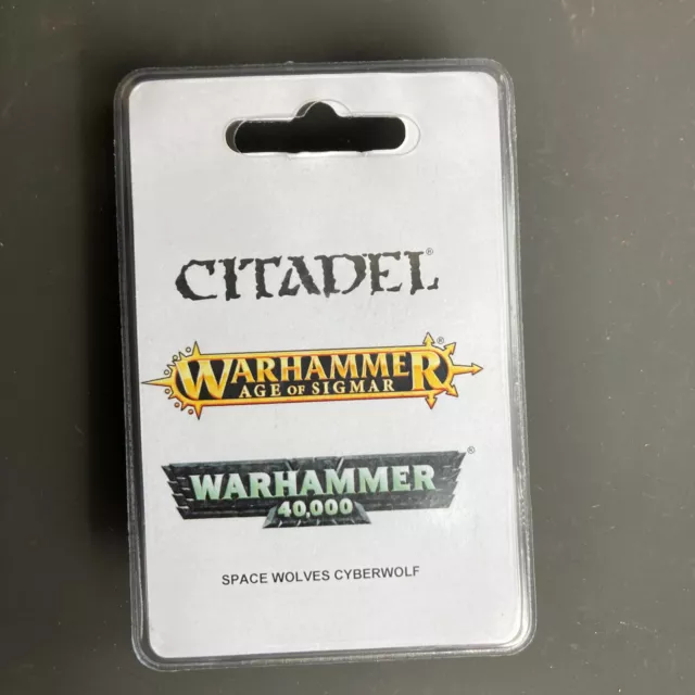 Warhammer 40K Space Wolves Cyberwolf Space Marines Games Workshop Army