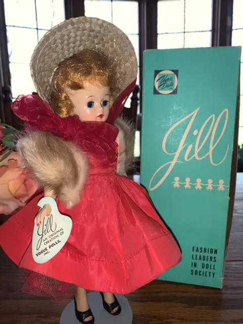 Vintage VOGUE JILL DOLL Ginny's Big Sister Box & Tagged Outfits CLEAN 1950's