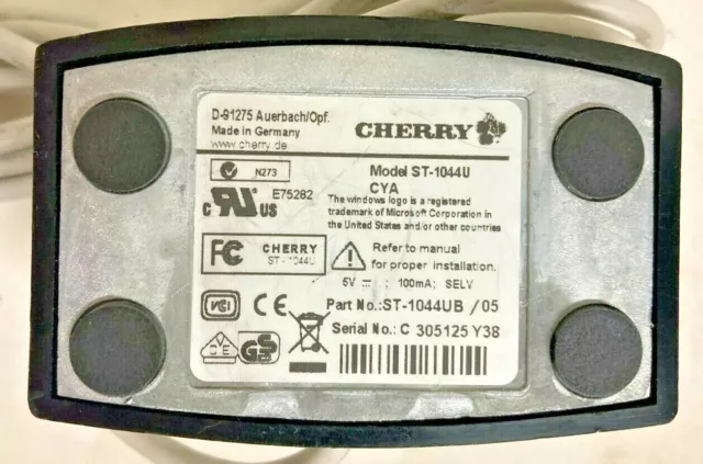 Cherry Smart Card Reader ST-1044U 2