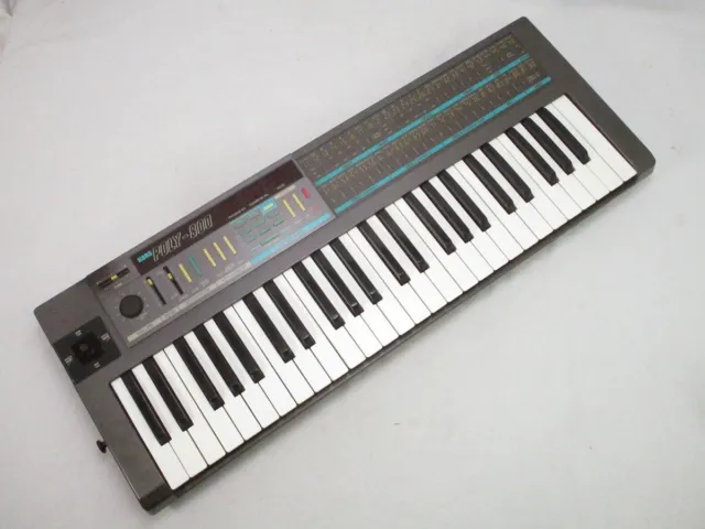 KORG Synthesizer POLY-800 Polyphonic Analog Keyboard Used With Soft Case F/S