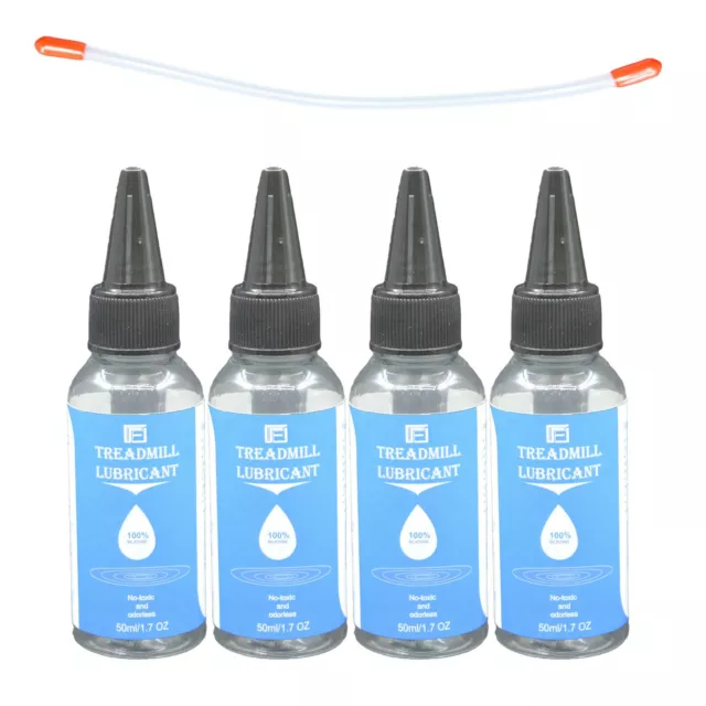 4PCS 50ML Treadmill Belt High Purity Lubricant 100% Silicone Oil For 1 mouth