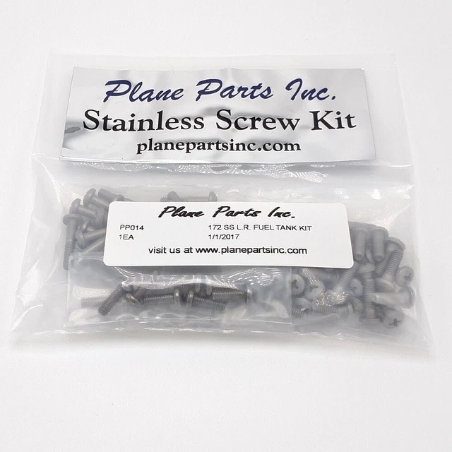 CESSNA 172 SKYHAWK stainless fuel tank kit for long range tanks SK 172