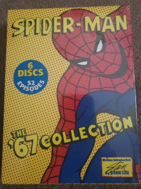 NEW - Spider-Man: The '67 Classic Collection (DVD, 2004, 6 Disc Set) Sealed