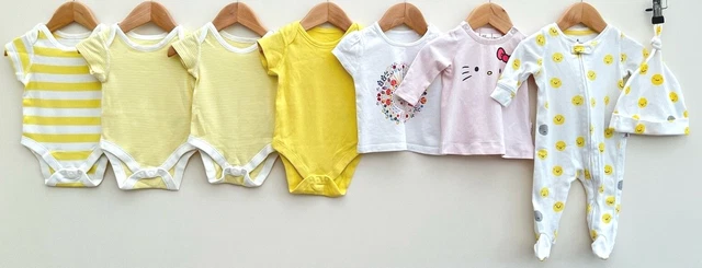 Baby Girls Bundle Of Clothing Age 0-3 Months Hello Kitty M&S Gap