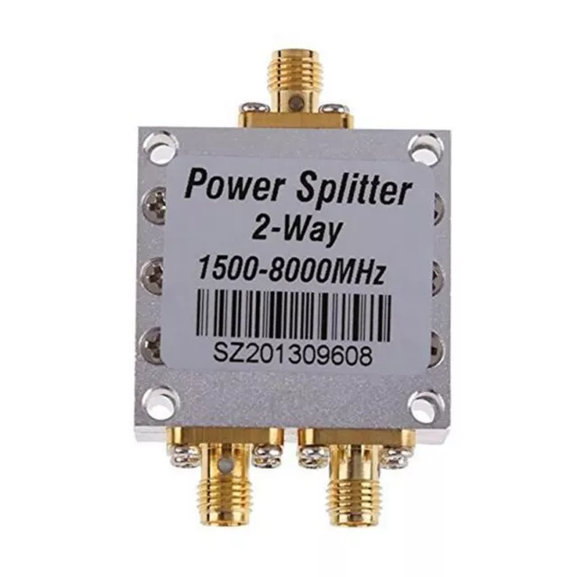 Neuer 2-Wege-SMA-Leistungsteiler 1500 MHz-8000 MHz, SMA-Buchse, 8G-LeistungsteW9