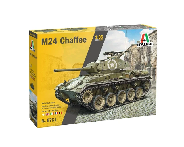 ITALERI 6761 M24 Chaffe, schaal 1:35, plastic model kit/kunststof mo ...