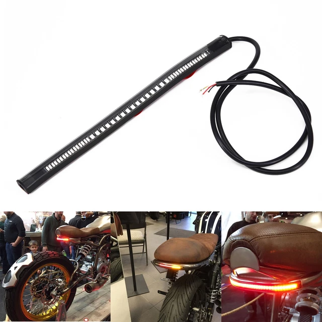 Striscia luminosa 3528 SMD Targa LED auto segnale di svolta moto