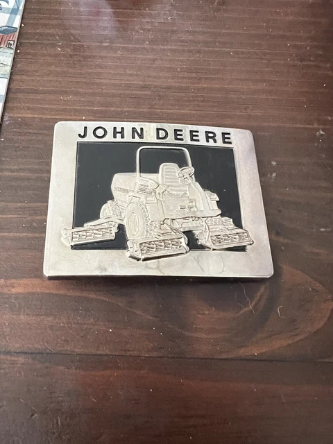 john deere belt buckle