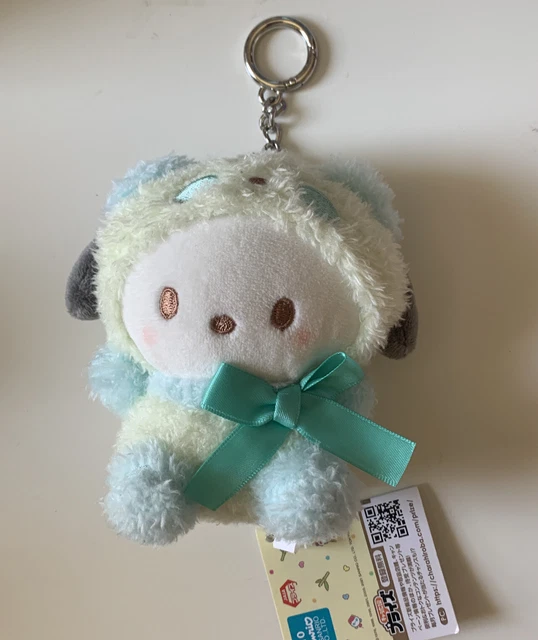 Sanrio Pochacco RollKawaii Panda Costume Plush Keychain Backpack Charm Cute