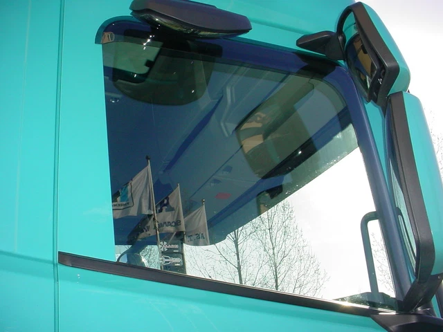 SCANIA NEXT GEN R / S Series Window Deflectors Pair of Wind. Rain Air ...