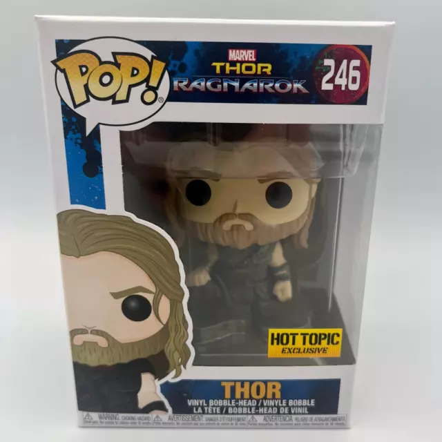 Funko POP Thor 246 Surtur's Head Ragnarok Hot Topic Exc w/Protector NIB