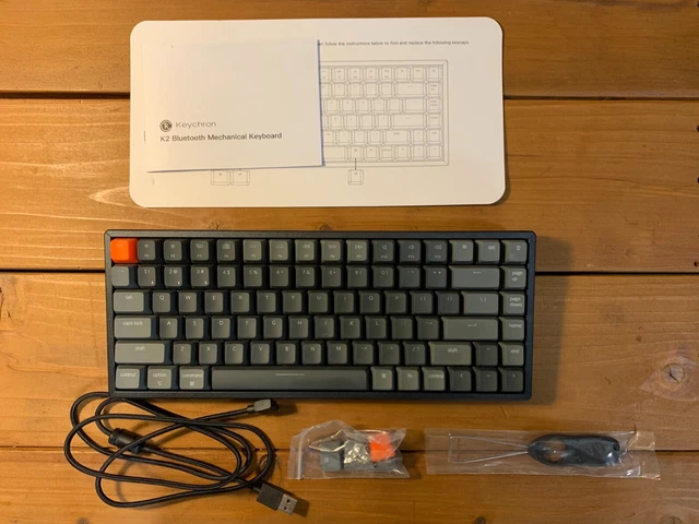 KEYCHRON K2 VERSION 2 Wireless Gaming Mechanical Keyboard Bluetooth/USB ...