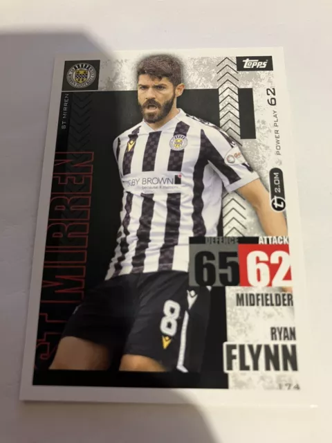 Topps Spfl Match Attax 2023 - 24 Card   Ryan Flynn    St.mirren