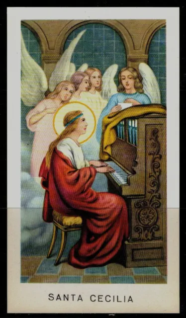 SANTINO (HOLY CARD) Santa Cecilia ediz. EGIM n° 24