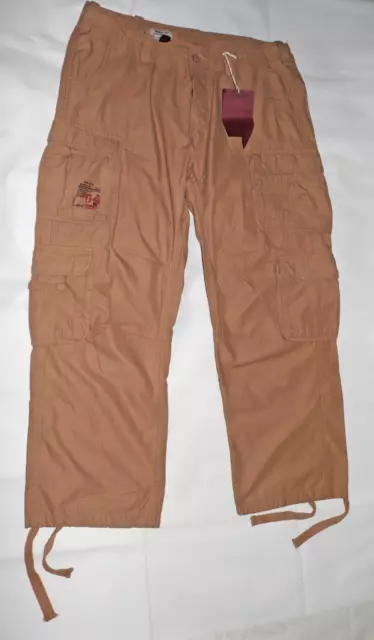 SURPLUS TEX AIRBORNE Vintage Men's Paratrooper Pants Combat Pocket Size ...