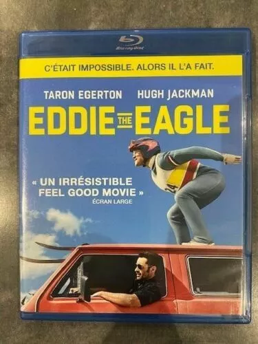 EDDIE THE EAGLE - HUGH JACKMAN et TARON EGERTON - film en BLU-RAY zone B