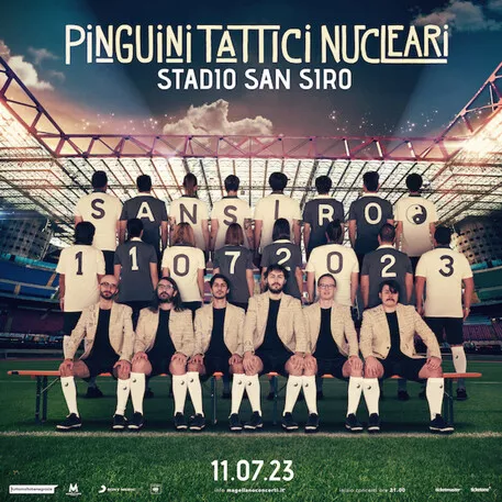 Biglietto pinguini tattici nucleari Stadio San Siro - Parterre.