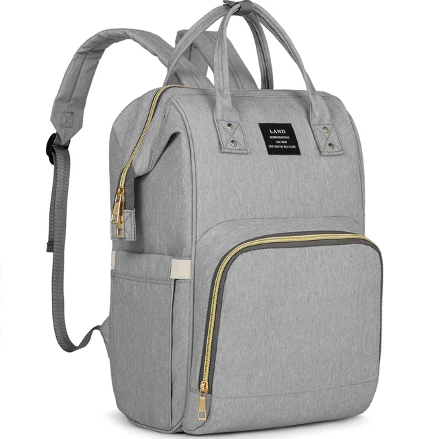NEW Diaper Backpack, Large Capacity Baby Bag, Multi-Function Backpack Nappy Bags