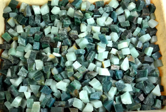 250-5000 Ct Jade & Aventurine Healing Gemstone Rough Lot Natural Brazilian