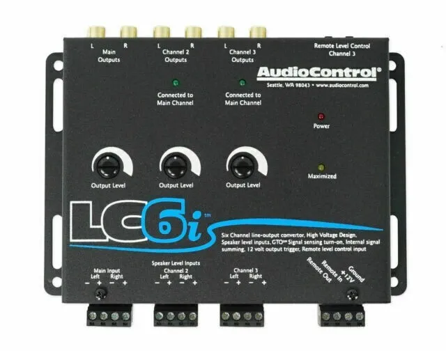 AUDIO CONTROL LC6i  LINE OUT CONVERTER WITH SUMMING