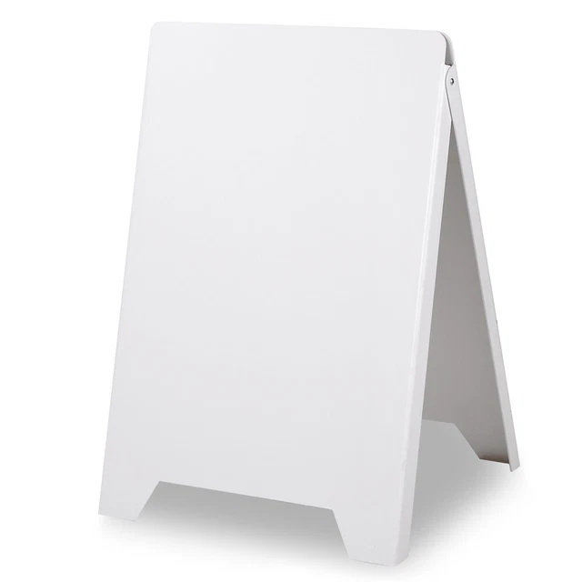 Double Side Sidewalk A-frame Sign Sandwich Board Holds graphic Plastic Panels