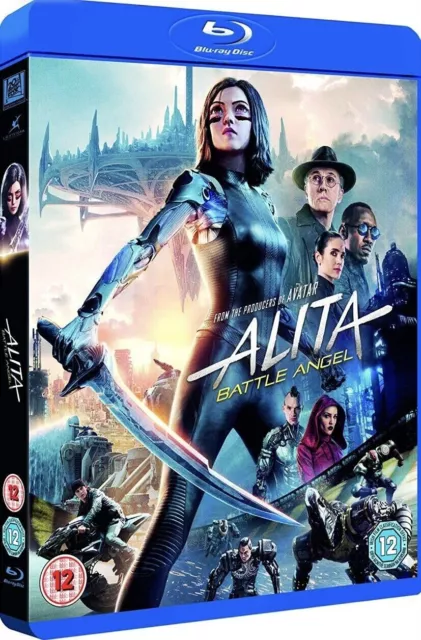 Alita ~ Battle Angel BLU-RAY (2019) NEW AND SEALED Rosa Salazar Animation Action