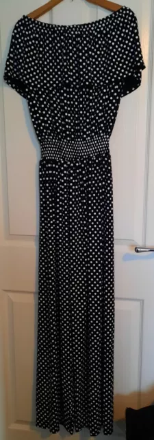 Ladies cold shoulder sleeveless all in one trouser jumpsuit size L / XL = 18